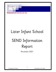 thumbnail of SEND Information Report 2021