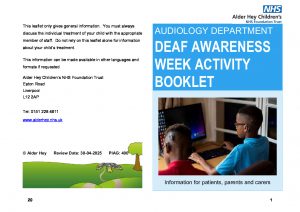 thumbnail of Deaf awareness activities