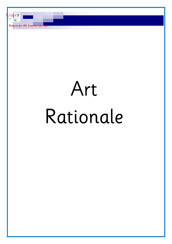 Curriculum – Lister Infant School