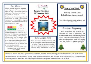 thumbnail of Reception Newsletter 9th Dec 22 1