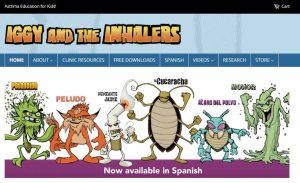 Iggy and the Inhalers Website