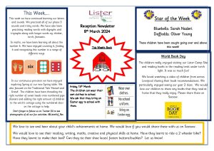 thumbnail of Reception Newsletter 8th Mar 24