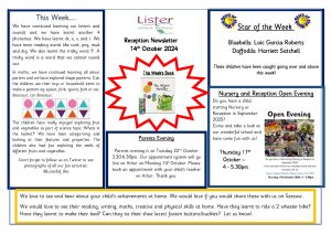 thumbnail of Reception Newsletter 11th Oct 24