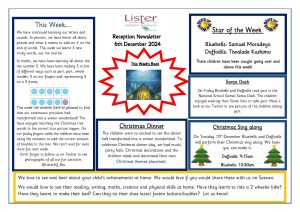 thumbnail of Reception Newsletter 6th Dec 24