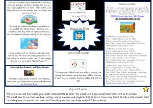 thumbnail of Nursery Newsletter 25th Apr 25