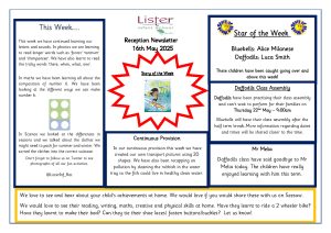 thumbnail of Reception Newsletter 16th May 25