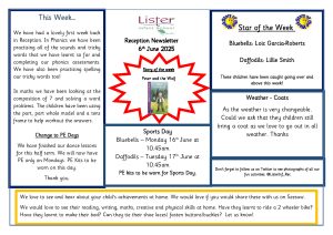 thumbnail of Reception Newsletter 6th Jun 25