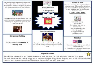 thumbnail of Nursery Newsletter 19th Dec 25
