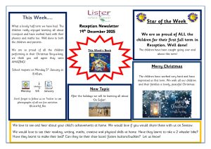 thumbnail of Reception Newsletter 19th Dec 25