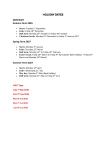 thumbnail of Term Dates 26-27