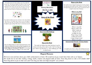 thumbnail of Nursery Newsletter 20th Mar 26