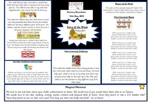 thumbnail of Nursery Newsletter 15th May 2026