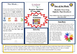 thumbnail of Reception Newsletter 19th Jun 26
