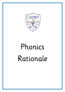 thumbnail of Phonics Rationale
