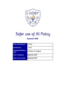 thumbnail of Safer Use of AI Policy