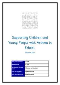 thumbnail of Supporting Children & Young People with Asthma in School