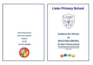 thumbnail of Attendance Infection Control Booklet